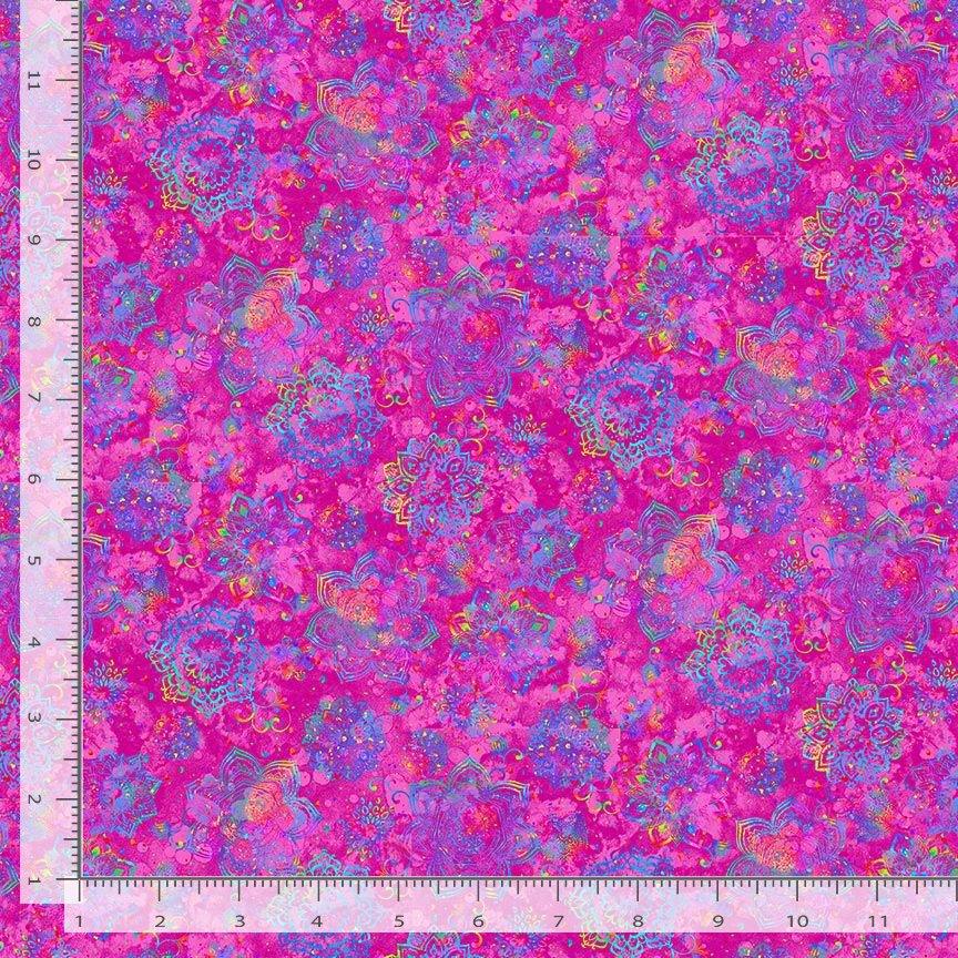 Prism Mini Medallions, Magenta