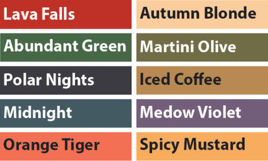 Trending Colors Fall/Wint 2022