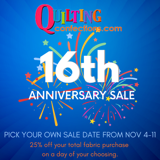 16th Anniversary Sale