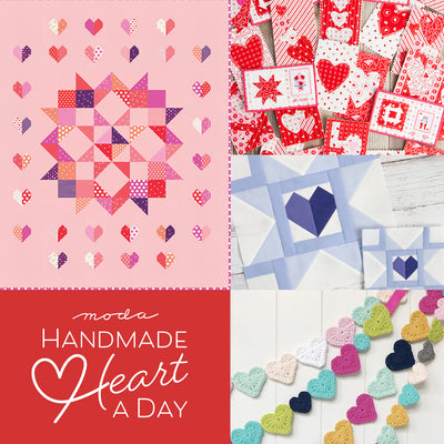 Moda Fabrics Handmade Heart a Day February 2023