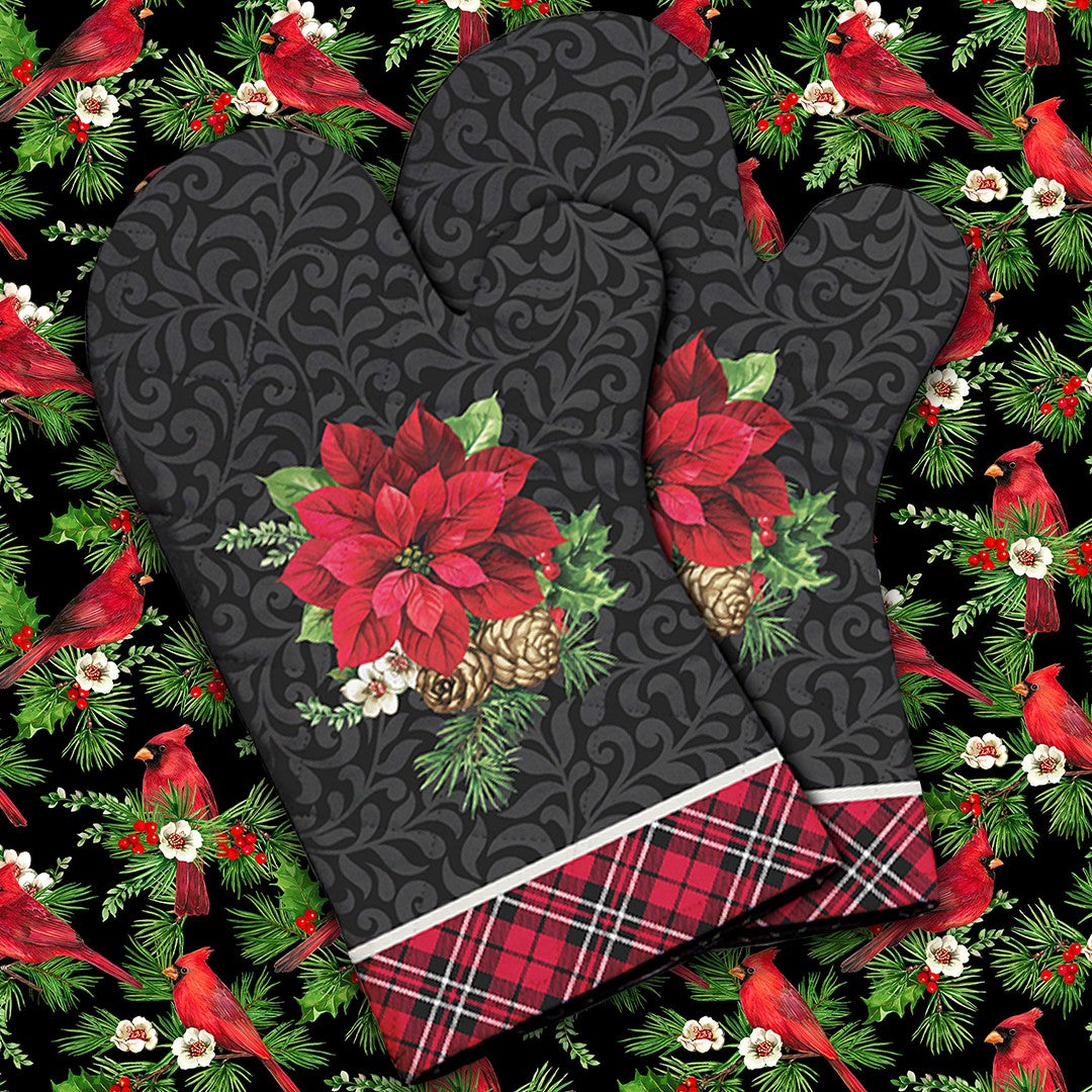 Cardinal Christmas by Deborah Edwards for Northcott Fabrics