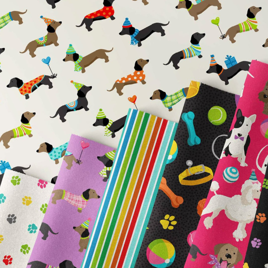 Furry Friends by Makower UK for Andover Fabrics