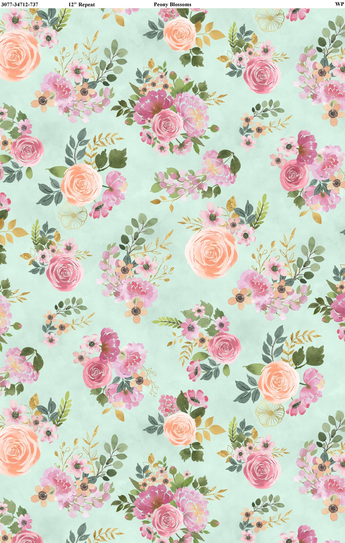 Peony Blossoms 34712-737