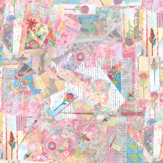 Multi New Vintage 108in Wide Back, Digitally Printed