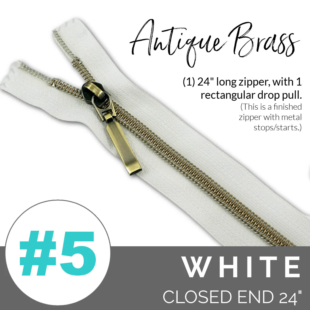 #5 Closed Zipper 24"