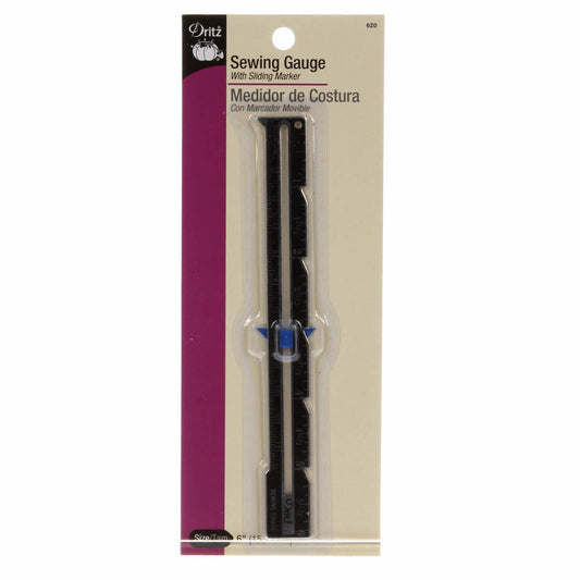 Sewing Gauge with Metrics 6in