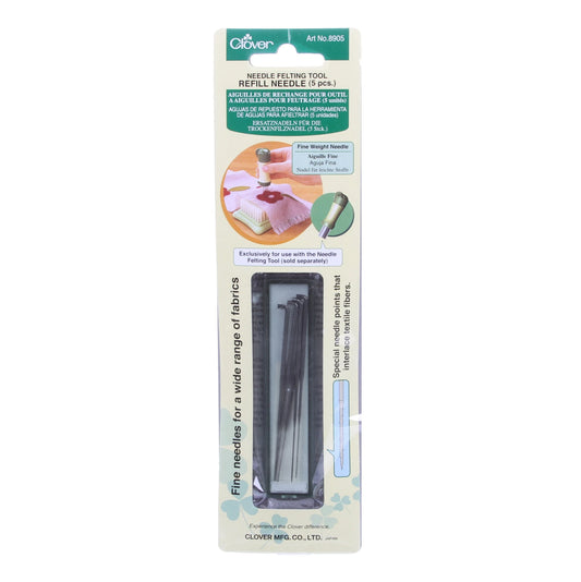 Felting Needle Refill Fine Weight 5pc