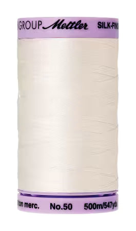 Silk-Finish 50wt Solid Cotton Thread 547yd/500M Candlewick