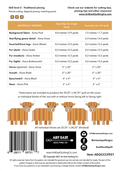 Cattle Call Pattern