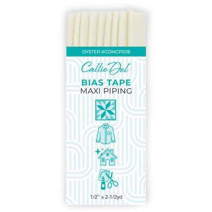 Bias Tape Maxi Piping - Oyster