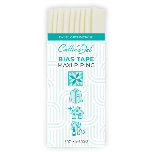 Bias Tape Maxi Piping - Oyster
