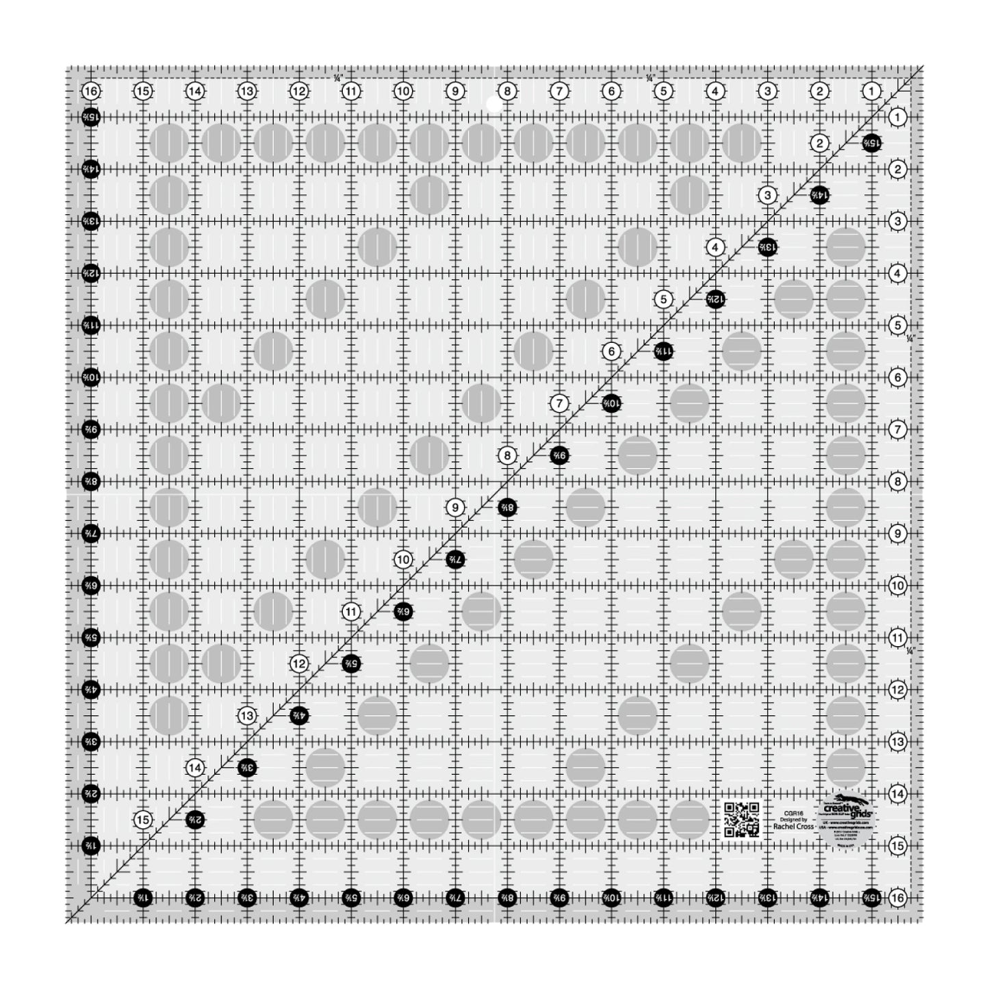 Creative Grids Ruler 16.5" x 16.5"