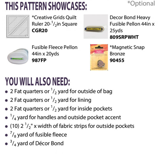Sew Strippy Tote