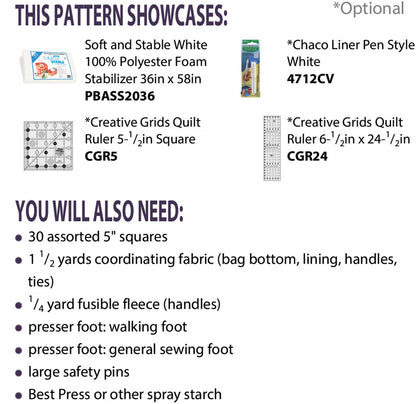 Box Bottom and Bows ptn