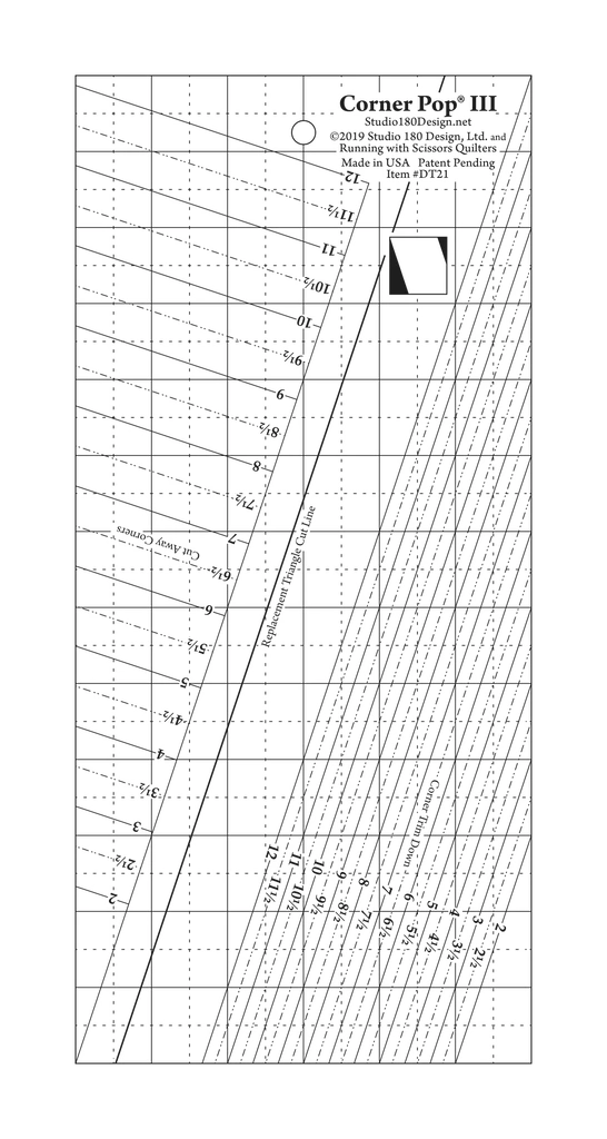 Corner Pop III Ruler