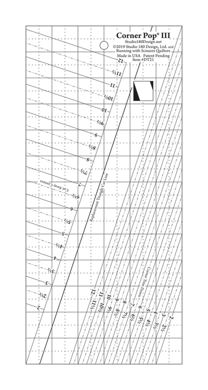 Corner Pop III Ruler