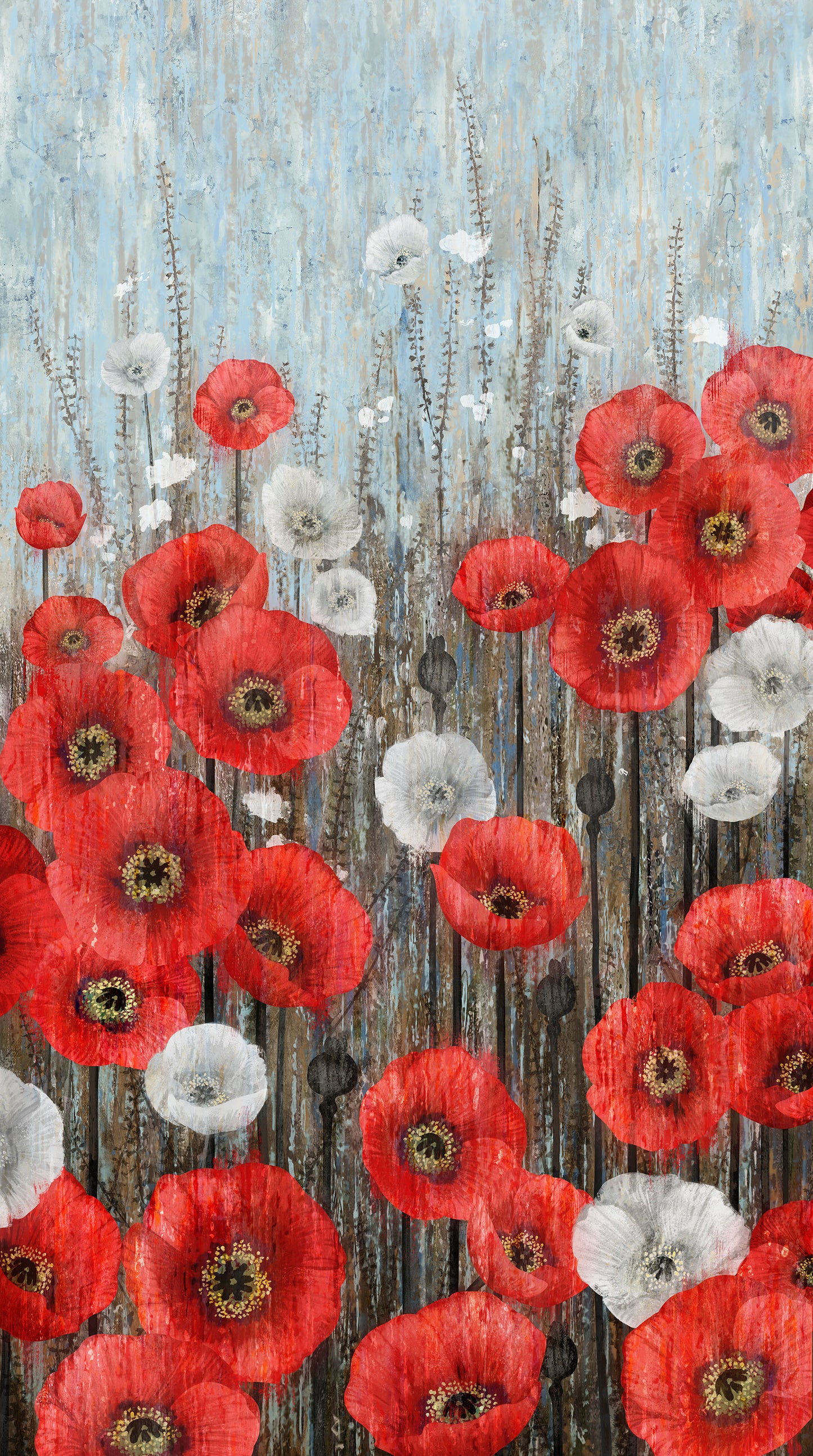 Poppy Meadow Panel