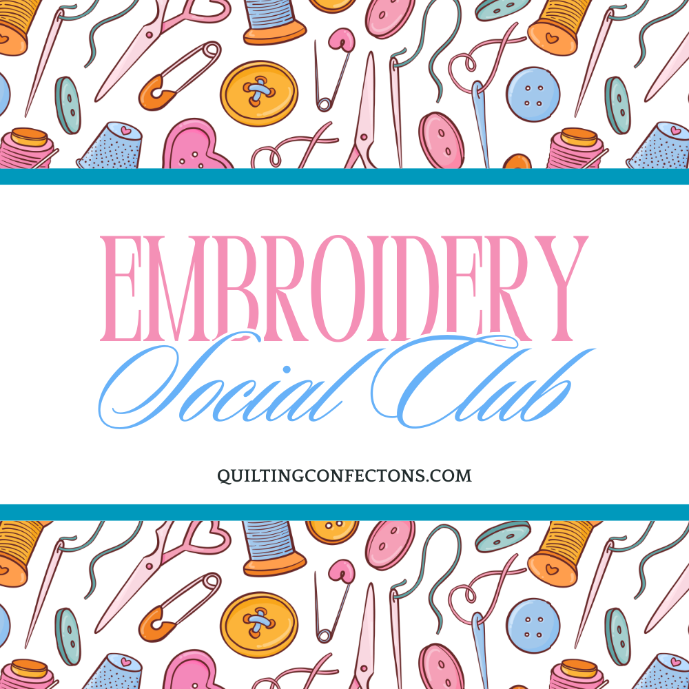 Embroidery Social Club - April 25th