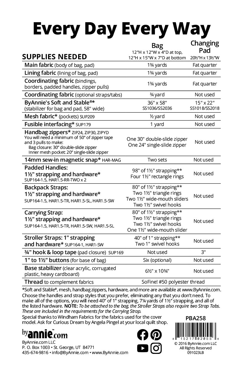 Every Day Every Way Pattern – Quilting Confections