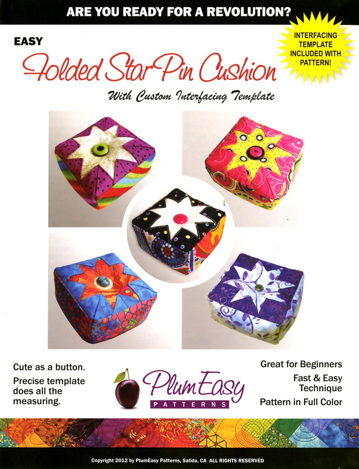 Folded Star Pin Cushion
