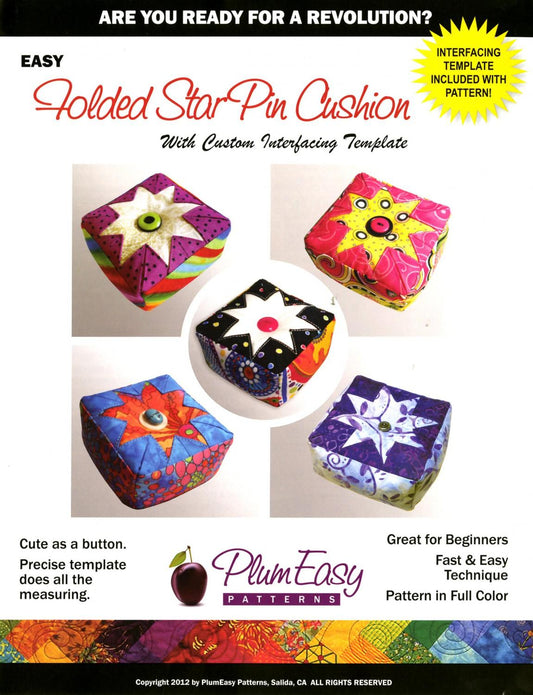Folded Star Pin Cushion