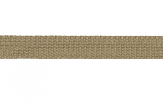 Webbing 1",  Tan