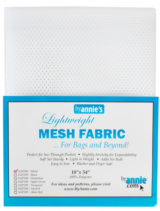 Mesh Fabric White