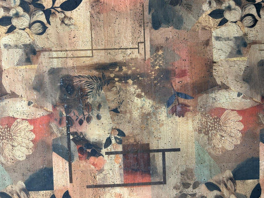Printed Deco Cork 18" Square