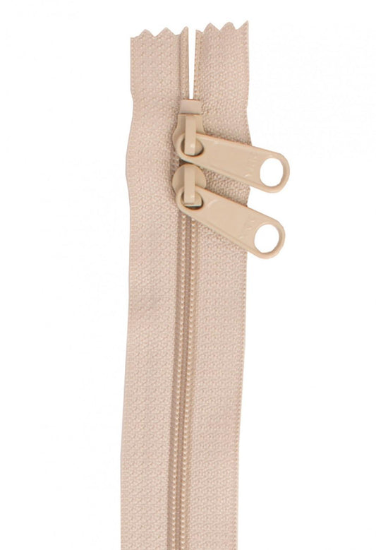 Zipper - 30" Dual Pull Natural