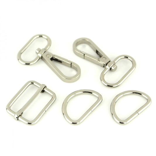 1" Level 3 Basic Hardware Nickel
