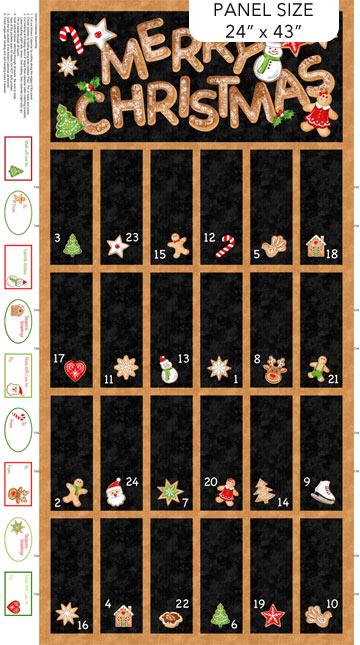 Sugar Coated Advent Panel