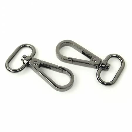3/4" Swivel Hooks Gunmetal