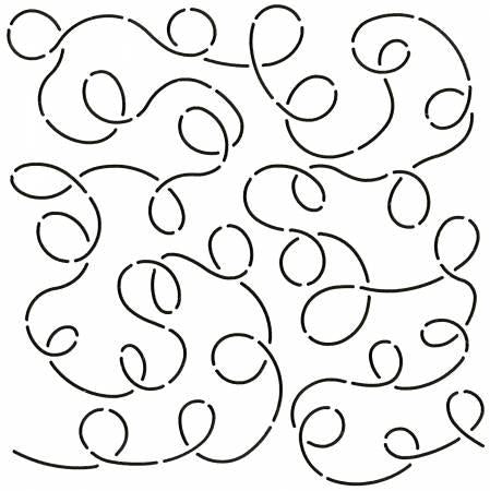 Quilt stencil Loop