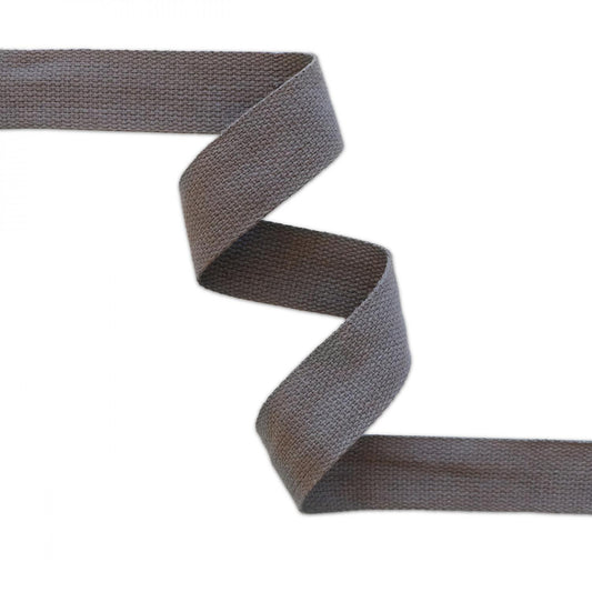 Grey Webbing 1 1/2"  3yd