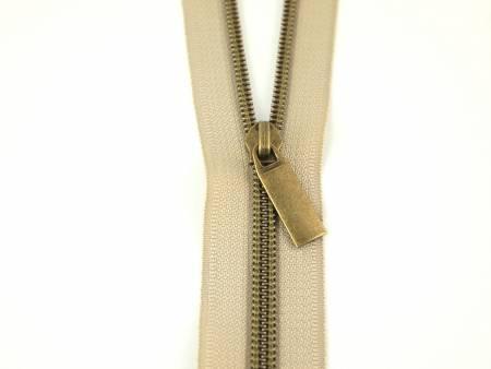 3 Yards Beige Zipper ZBY5C24