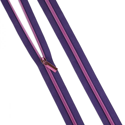3 Yards Moonflower Zipper