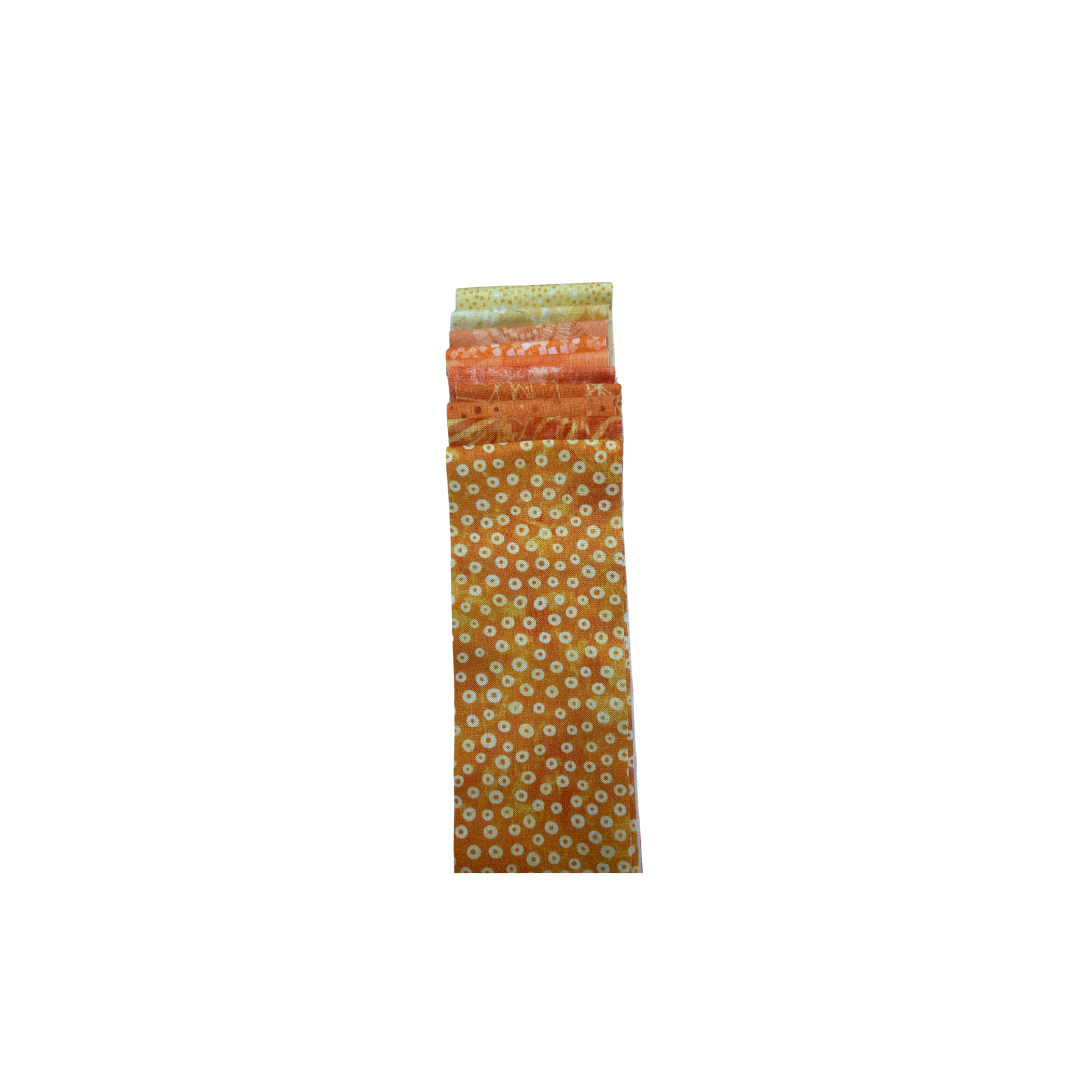 Mini 2.5" wof strips Orange-10
