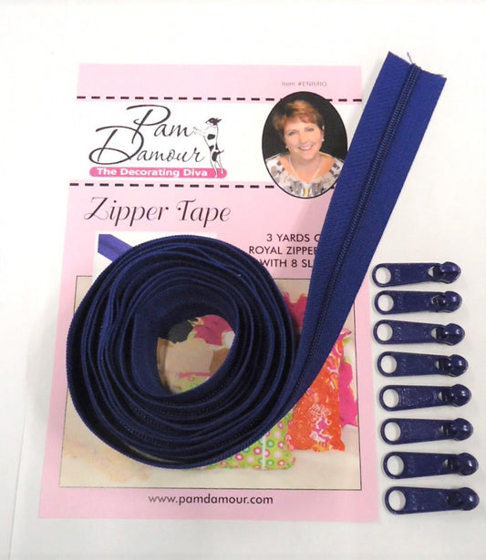 3 Yard Zipper (Royal Blue)
