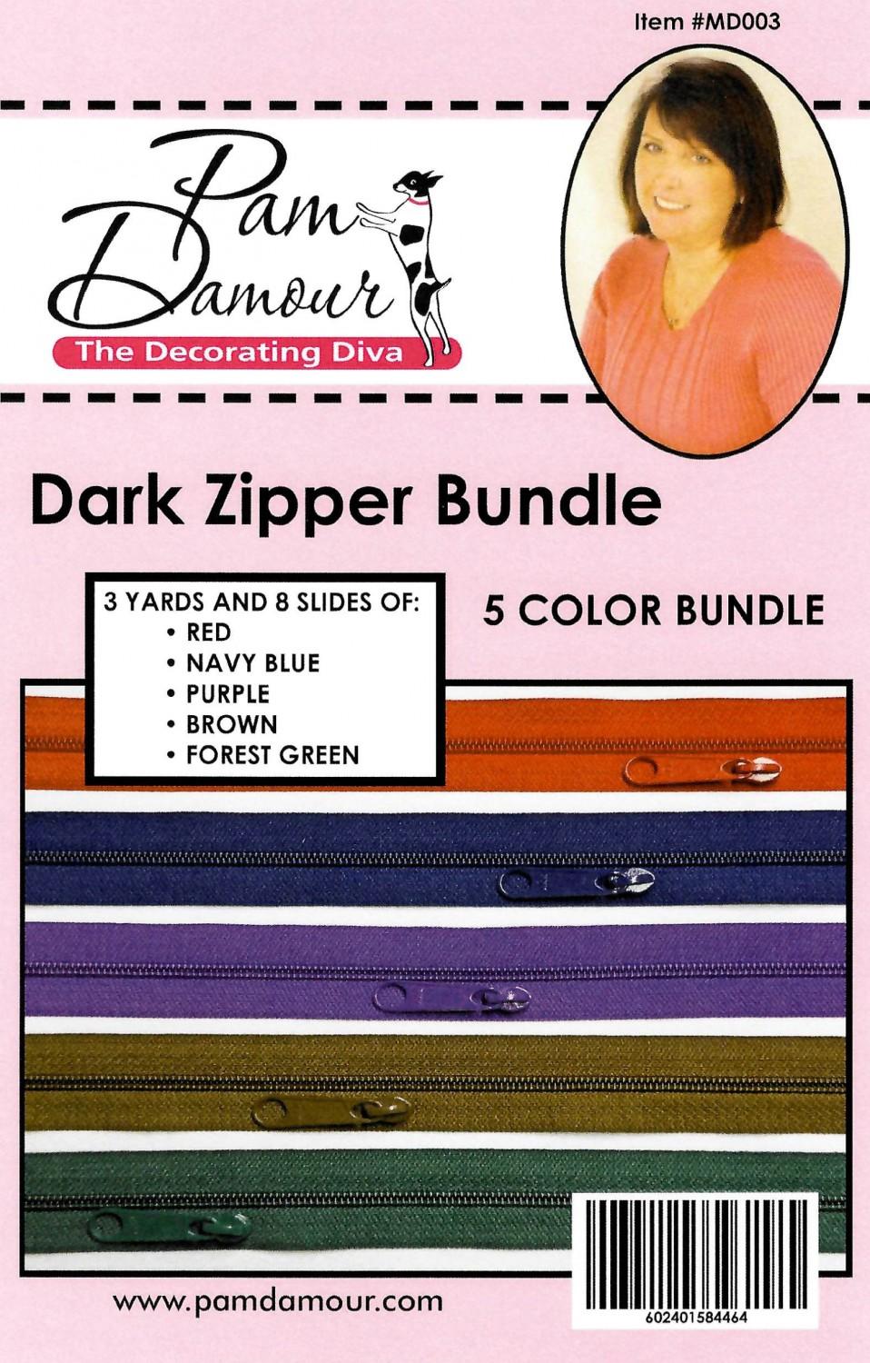 Dark Zipper Bundle – Quilting Confections