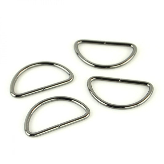 D-Rings 1 1/2" Nickel
