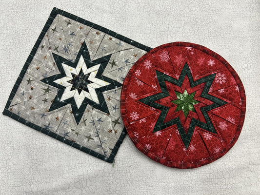 Folded Star Hot Pad