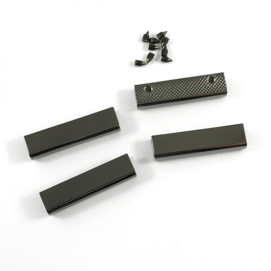 1.5" Strap End Gunmetal