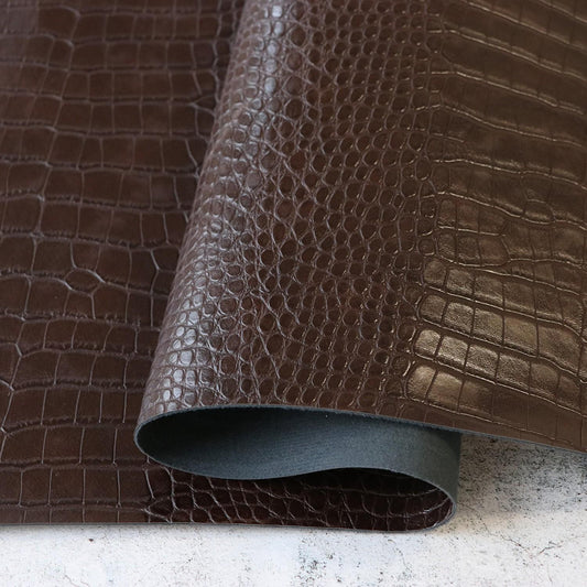 Faux Leather Brown