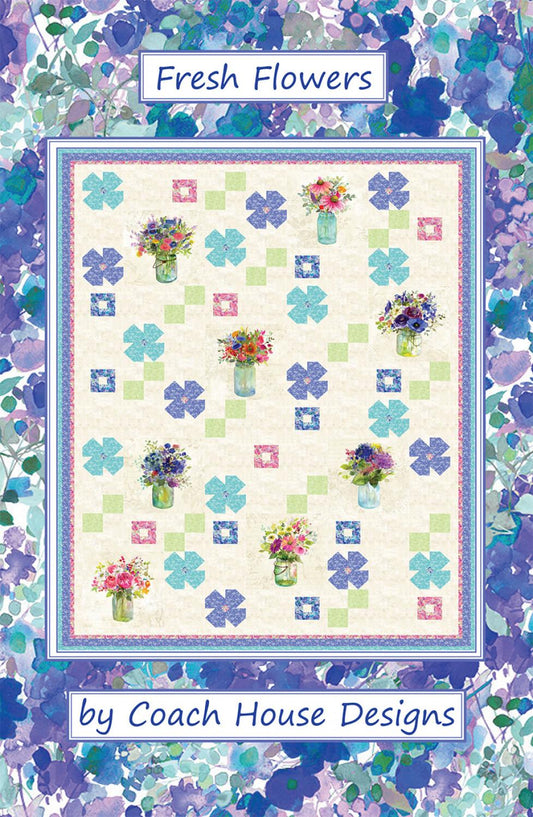 Fresh Flowers Lap Quilt