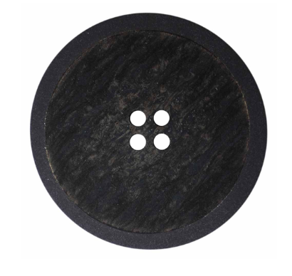 Grey Button 1 5/16"