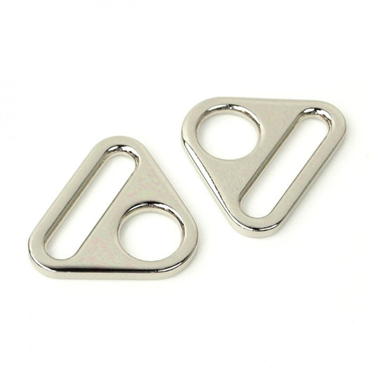 Triangle Ring 1" Nickel