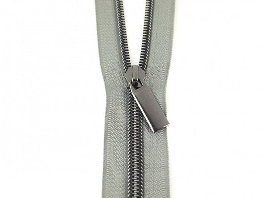 Grey 3yd Zipper #3 ZBY3C10