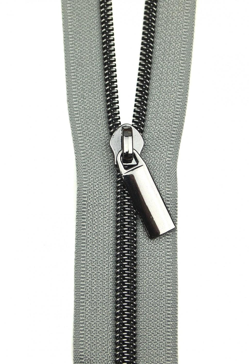 Grey 3yd Zipper #5 ZBY5C10
