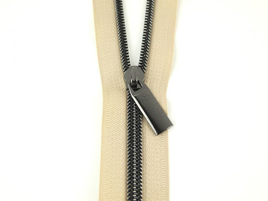 Beige 3yd Zipper #5 ZBY5C25
