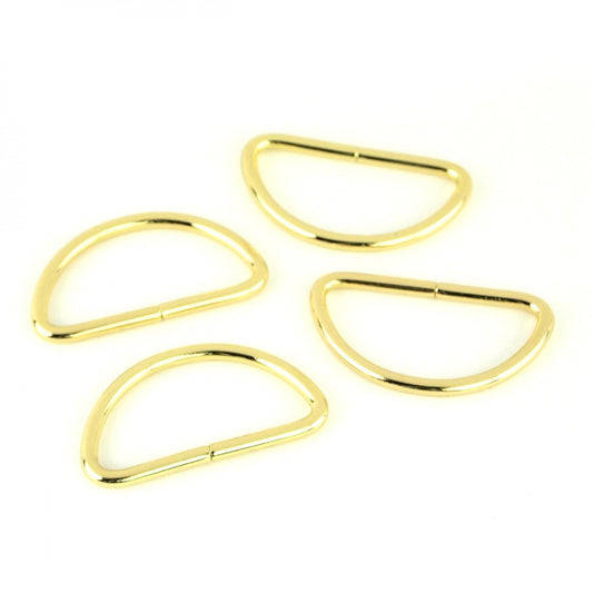 1.5" D Ring Gold STS182G